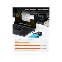 Cfexpress Tip A Kart Okuyucu, Kart Kılıfı Ve Kart Tutucu Cf A Kart Ve Sd Ve Mikro Sd Kart, Usb3.2 Gen2 10gbps, Aynı Anda 3 Kart Okuyun, Alüminyum Kart Adaptörü Siyah, Cfexpress Tip A Kart Okuyucu