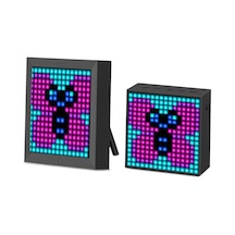 Divoom Timebox Evo Bluetooth Hoparlör + Pixoo Pixel Led Ekran Seti