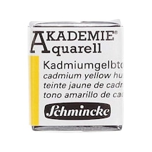 Akademie Aquarell Yarım Tablet Sulu Boya 224 Cadmium Yellow ---