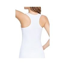 6 Adet Kadın Tutku 145 Elastan Spor Atlet Beyaz
