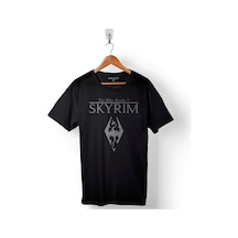Skyrım Dragon Logo The Elder Scrolls V Erkek Tişört