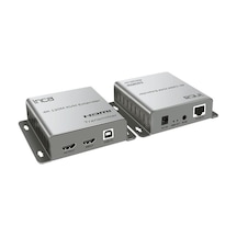 Inca Iex-120 Hdmı 4k 30hz 120mt Kvm Network Extender 4k 30hz Cat-5e-cat-6 Kablo Uzunluğu