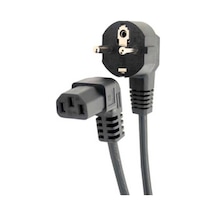 Senseı Eu Power Cord L Tipi Ust 3x0.75mm 220v 90 Derece 1.5 Metre Power Kablo