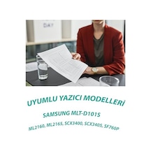Ysy Ml2160 Ml2165 Mlt-d101s Scx3400 Scx3405 1500 Sayfa Verimli New Fırmware Güncel Çip Muadil Toner Siyah