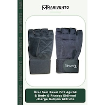 Özel Seri Ravel Fıtt Ağırlık & Body & Fıtness Eldiveni -xlarge Gelişim Aktivite