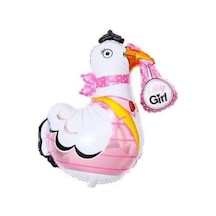 Cinsiyet Konsept Tavuk Pembe Folyo Balon Çok Renkli