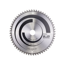 Bosch MultiMaterial 254 x 30 MM 60 Diş Daire Testere Bıçağı - 2608640449