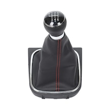 Vw Golf 5 Mk5 Golf 6 Mk6 Jetta 05-14 6 İleri Siyah Kapaklı Vites Topuzu 1k0711113 Çok Renkli