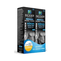 Bioder Erkeklere Özel Hoş Kokulu Tüy Dökücü Krem 2 x 100 ML