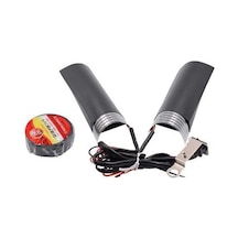 Pazly 12v Motosiklet Elektrikli Isıtmalı Eldiven Kılıfı - Kışlık, Sıcak Tutar, Su Geçirmez