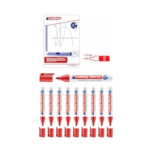 Tahta Kalemi Whiteboard Marker 10lu Kırmızı