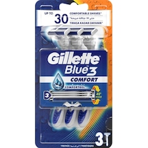 Gillette Blue3 Comfort Kullan-At Tıraş Bıçağı 3'lü