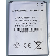 General Mobil Discovery One 4G Gm4 Gm5 Batarya Pil