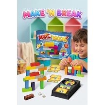 Make 'n' Break Akıl Ve Zeka Oyunu - Smart Choice Edisyonu Eğitici Eğlenceli Hız Ve İnşa Oyunu