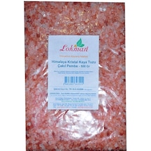 Lokman Himalaya Kristal Kaya Tuzu Çakıl Pembe 500 G