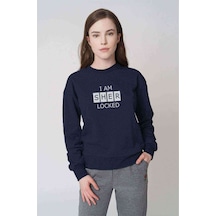 Sherlock Holmes Decal Sticker Tişört Sherlocked Baskılı Indigo M