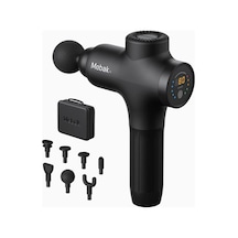 Mebak 3 Masaj Tabancası, 3200 Rpm, 12 Mm Genlik, 7 Başlıklı, Taşınabilir Masaj Cihazları Gri