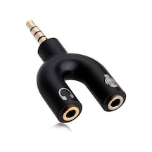 Powermaster 3.5 Mm Stereo Erkek To Kulaklık + Hoparlör Dişi Çoklayıcı Jack Pm-4318