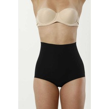 Form Angel Kadın Siyah Lazer Kesim Slip Korse 2005 Siyah