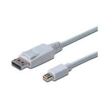 Displayport Bağlantı Kablosu. Dp Erkek - Mini Dp Erkek. 1 Metre.