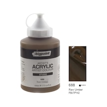 Bigpoint Akrilik Boya 500 ml Raw Umber 688