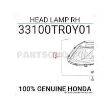 Far Civic 2012-2016 Fb7 Sedan Elektrikli Sağ Oem No:33100tr0y01