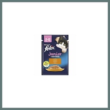 Felix Pouch Junior Tavuklu Yavru Kedi Konservesi 85 Gr Ventra