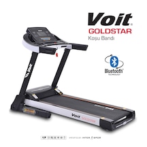 Voit Goldstar Koşu Bandı, Otomatik Eğimli, 3 Hp/av Motorlu, Katlanabilir, Bluetooth App, 18km Hız, Programlı
