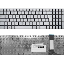Asus Uyumlu R552jv-cn195h, R552jv-cn196h, R552jv-cn297p Klavye Tr Gümüş Gri