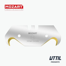 Mozart Blades 51 Mm Tin Kaplama 100 Adet Yedek Kanca Bıçak