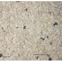 Akvaryum Beyaz Taş 1cm 5 Kg Beyaz Taş Akvaryum Taşı Bahçe Taşı
