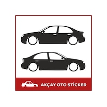 Volkswagen Bora Basık Sticker Bora Gölge Sticker Bor Sticker