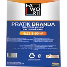 Fawori Pratik Branda Ekstra Dayanıklı 4x12.5 50 m2