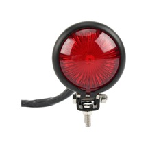 Dinosaurs Motosiklet 12v Led Arka Stop Stop Lambası Kırmızı Lens Altın