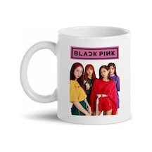 Blackpink Tasarımlı Kupa Bardak D01 Beyaz