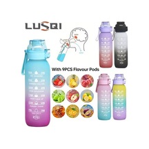 Maoyaya Lezzet Su 1000ml Pipetli Şişe 9 Adet Bakla İle, 1 Adet Sızma Şişe