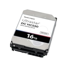 WD Ultrastar HC550 0F38462 WUH721816ALE6L4 3.5" 16 TB 7200 RPM 512 MB SATA 3 HDD