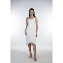 Guess Kadın Elbise Gdsp5128-wht Beyaz