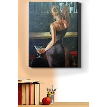Webstyle Sayılarla Boyama Seti Kasnaklı Yorgun Kadın 50 X 65 Cm