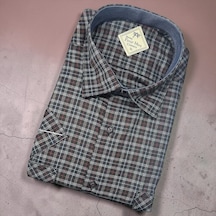 Eren Style Linen Keten Klasik %100 Cotton Kısa Kollu Terletmeyen Gömlek Siyah