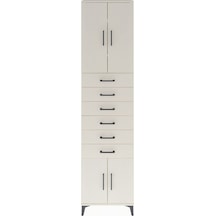 Arges Dolap 3 Raflı 6 Çekmeceli 4 Kapaklı 60x30x243 Aytaşı-ay... Aytaşı
