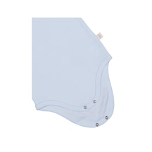 Civil Baby Düz Renkli Kısa Kol 3-9 Ay Çıtçıtlı Badi - Mavi 6-9 Ay Mavi