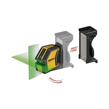 Çapraz Çizgi Lazer Yeşil Rm Plc15g