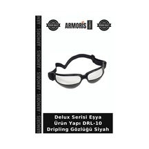 Delux Serisi Eşya Ürün Yapı Drl-10 Dripling Gözlüğü Siyah