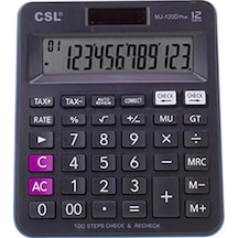 Csl Rz-816 12 Hane Masa Tipi Renkli Hesap Makinesi Çok Renkli