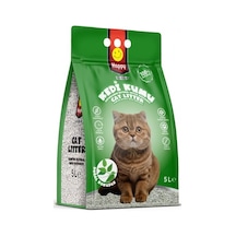 Happy Topaklanan Bentonit Natural Kedi Kumu 5 L