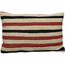 Zehra Abla Halı Yeni El Dokuma Dekoratif Kilim Kırlent Yastık Kılıfı 6673 Çok Renkli