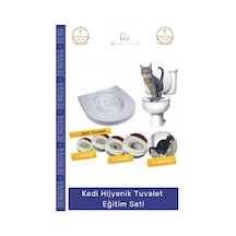 Kediklozeti Özel Üretim Ekonomik Çevre Dostu Klozet Uyumlu Catnip Katkılı Kedi Hijyenik Tuvalet Eği