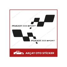 Peugeot 3008 Sticker 3008 Sport Sticker Peugeot Araba Sticker