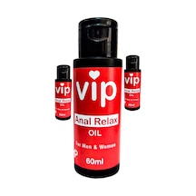 Vip Kadınlar Ve Ap.erkekler Için Analrelax Oil 3 Adet Lubricantanalrahatlatıcı Kasgevşetici Kaydırıcıyağ 60 Ml